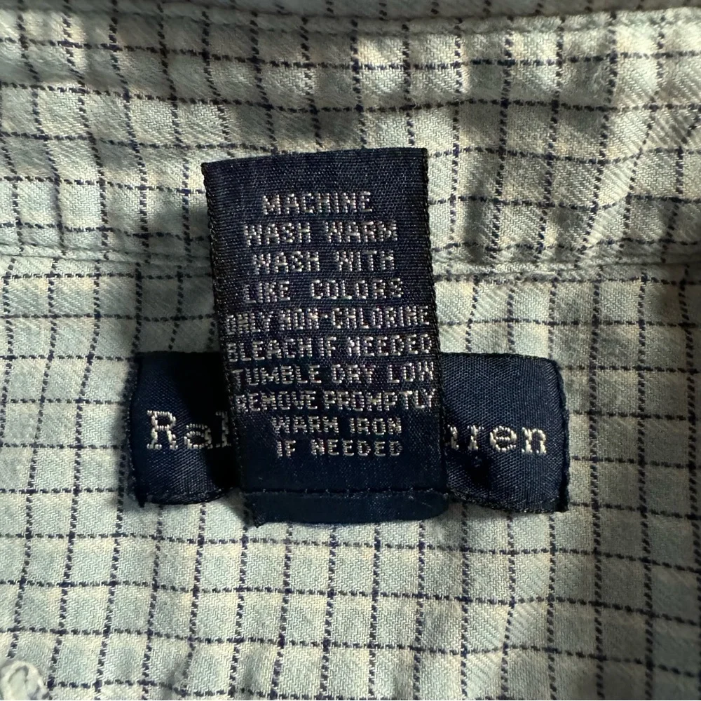 Ralph Lauren boys size 6 long‎ sleeve plaid button down shirt
